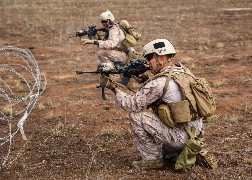 Blitz and Breach; Recon Marines clear the way