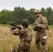 Paratroopers take Ukrainian guardsmen to the range