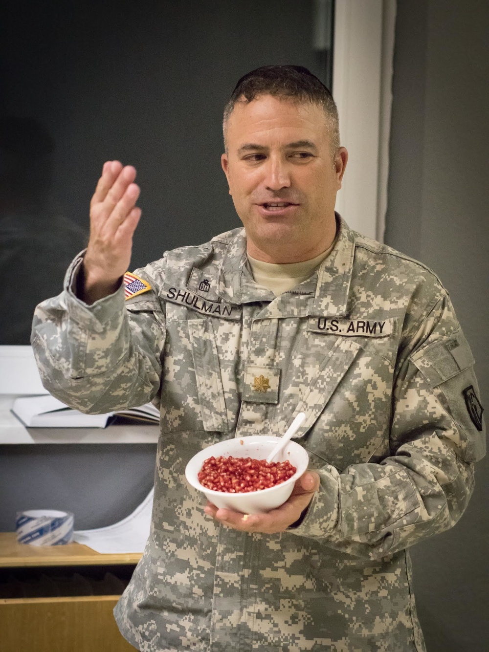 Army Reserve chaplain celebrates Rosh Hashanah with Soldiers, civilians from all over Germany