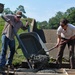 NMCB 133 Seabees volunteer at Diamondhead for Duck Pond project