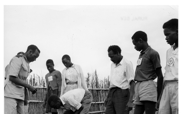 Planting Demonstration by Kenya 4-K Club