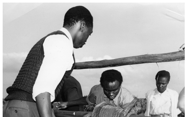 4-K Member Using Man-Made Water Well