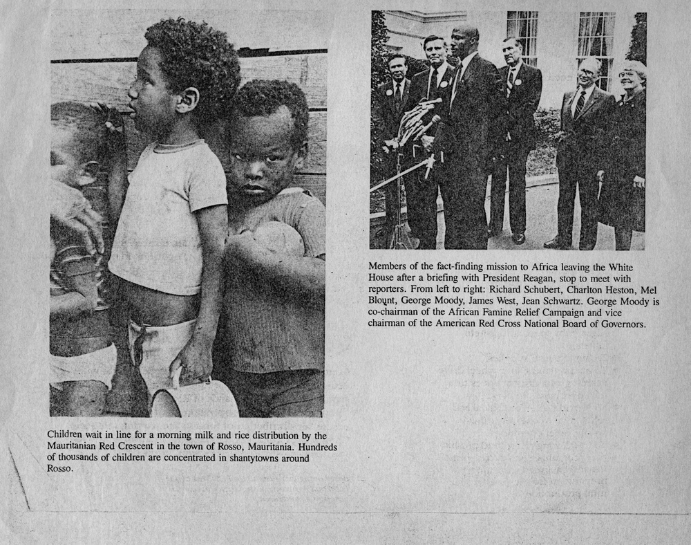 Children Waiting in Line for Morning Mild and Rice Distribution