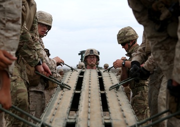 Bridging the gap | Marines, British forces build side by side