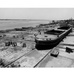 Dry Docked Barge Being Prepared for Niger River Traffic