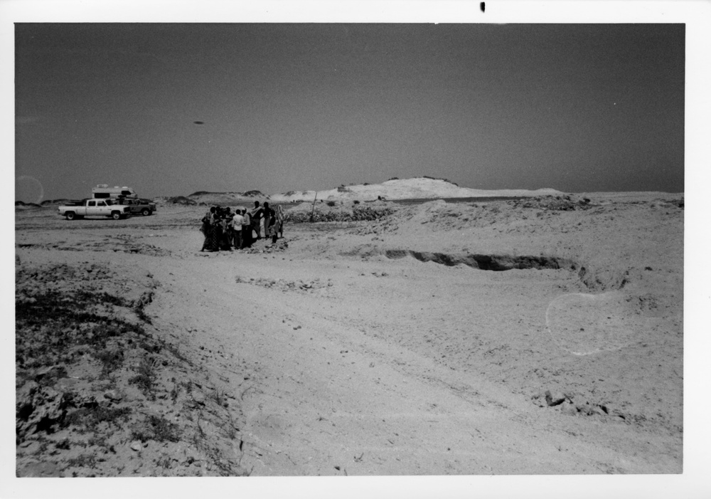 CRDP Rock Wall in Dry Stream Bed for Water Conservation, Somalia