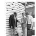 Ambassador John Blane and DCM Donald Hester Examine USAID  Food in ADRA Warehouse, Kigali, Rwanda