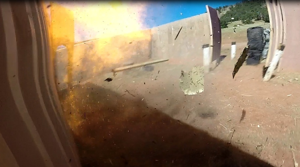 Engineers have a blast with explosive breaching training