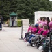 All-female veteran honor flight visits Arlington National Cemetery and Women in Military Service for America Memorial