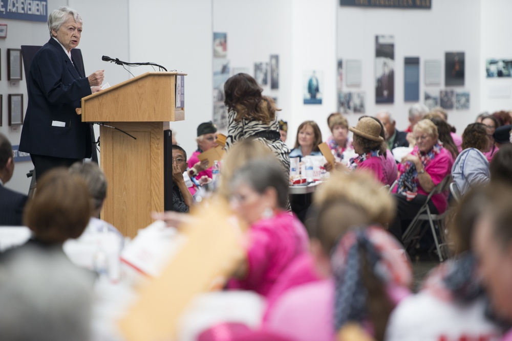 All-female veteran honor flight visits Arlington National Cemetery and Women in Military Service for America Memorial