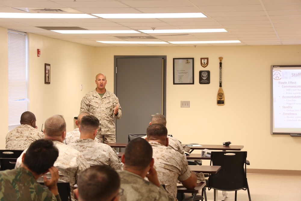 Weapons Training Battalion Conducts Senior Leader's Range