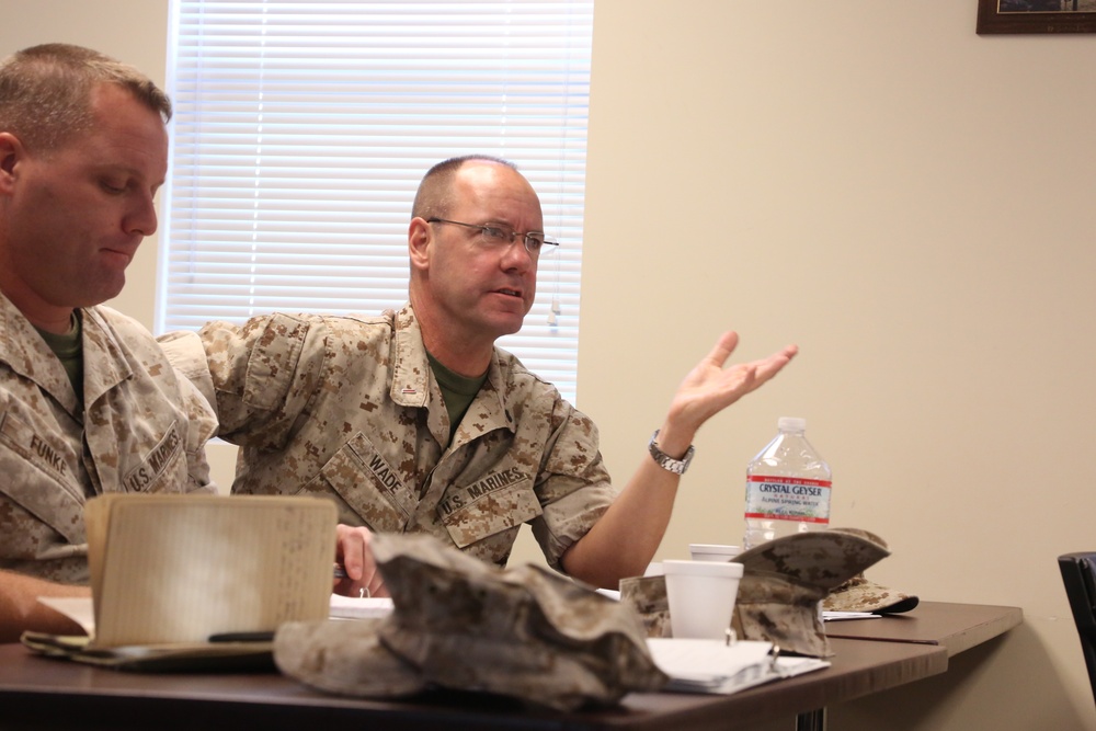 Weapons Training Battalion Conducts a Senior Leader's Range