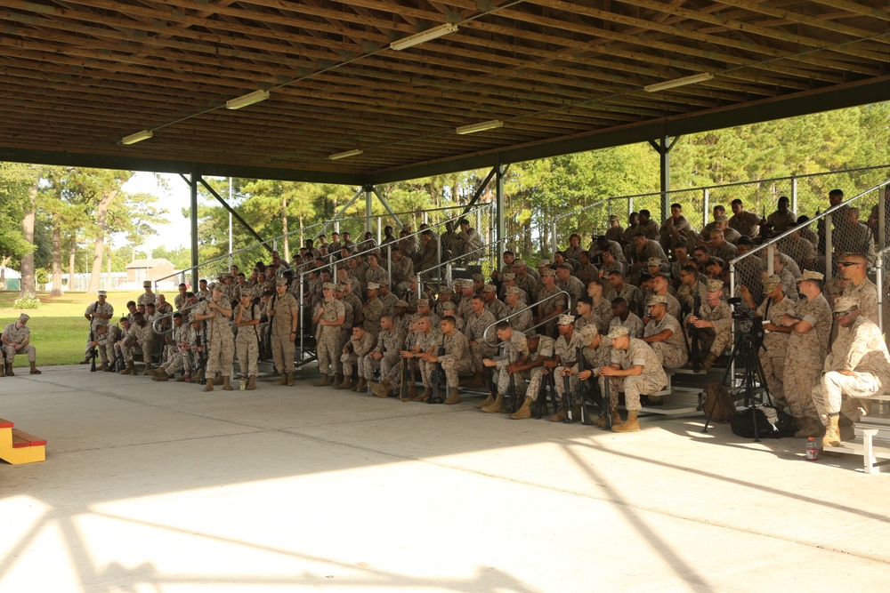 Weapons Training Battalion Conducts a Senior Leader's Range