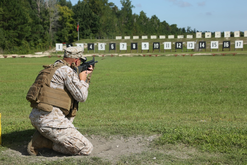 Weapons Training Battalion Conducts a Senior Leader's Range