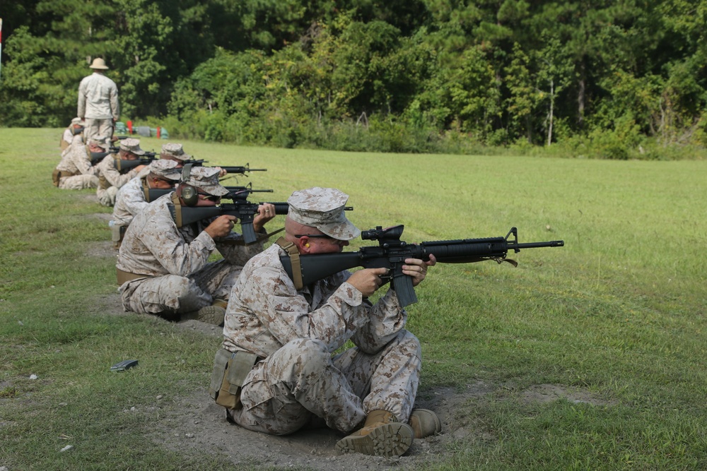 Weapons Training Battalion Conducts a Senior Leader's Range