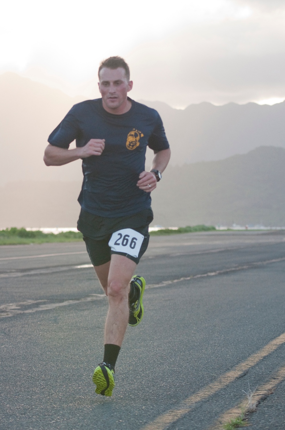 Runners take flight against the dying of the light