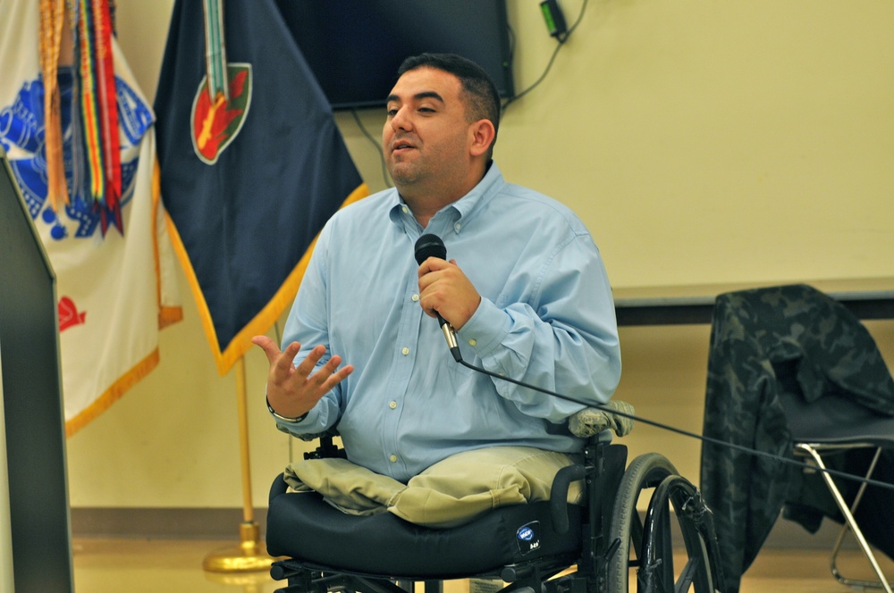 Wounded warrior embraces Latino heritage and culture