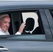 Pope Francis arrives at Joint Base Andrews