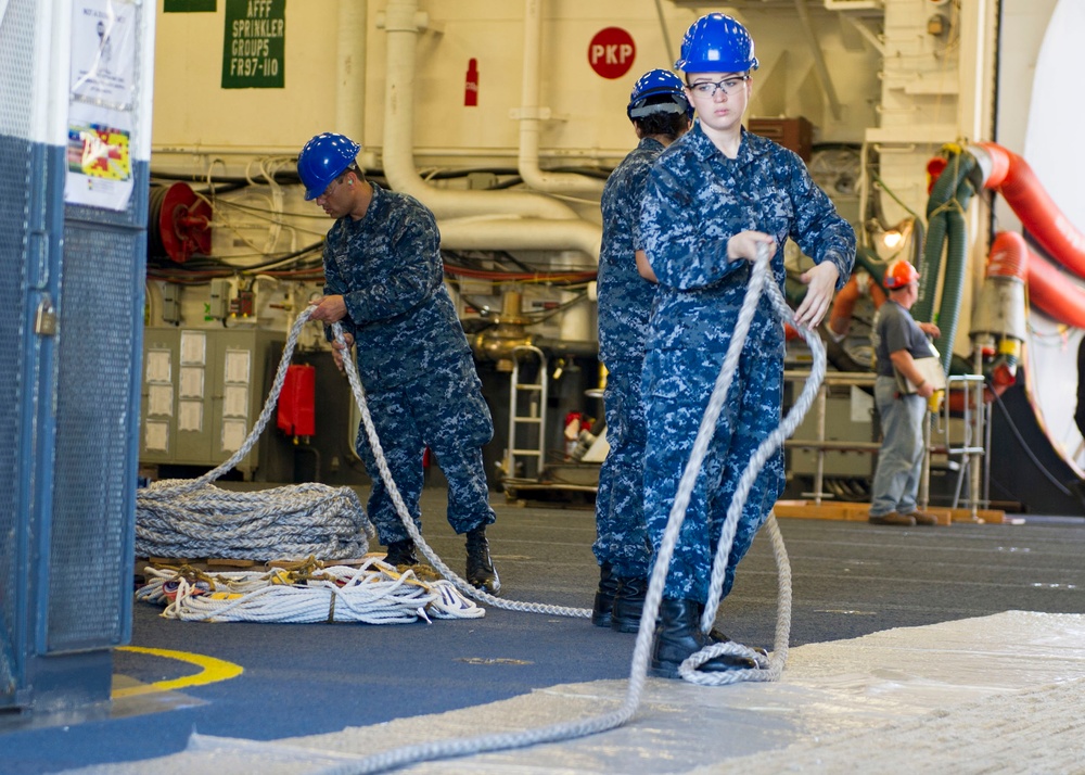 USS America operations