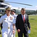 US Naval Academy change of command ceremony