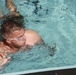 U.S. Marines swim aboard Camp Lemonnier