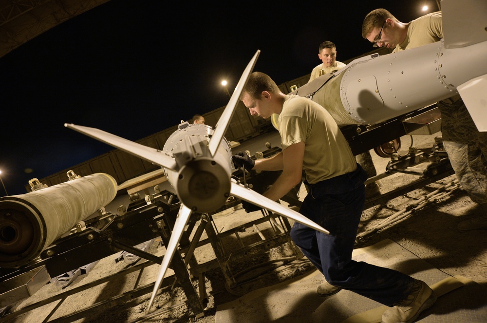 MUNS Airmen generate explosive results in support of OIR