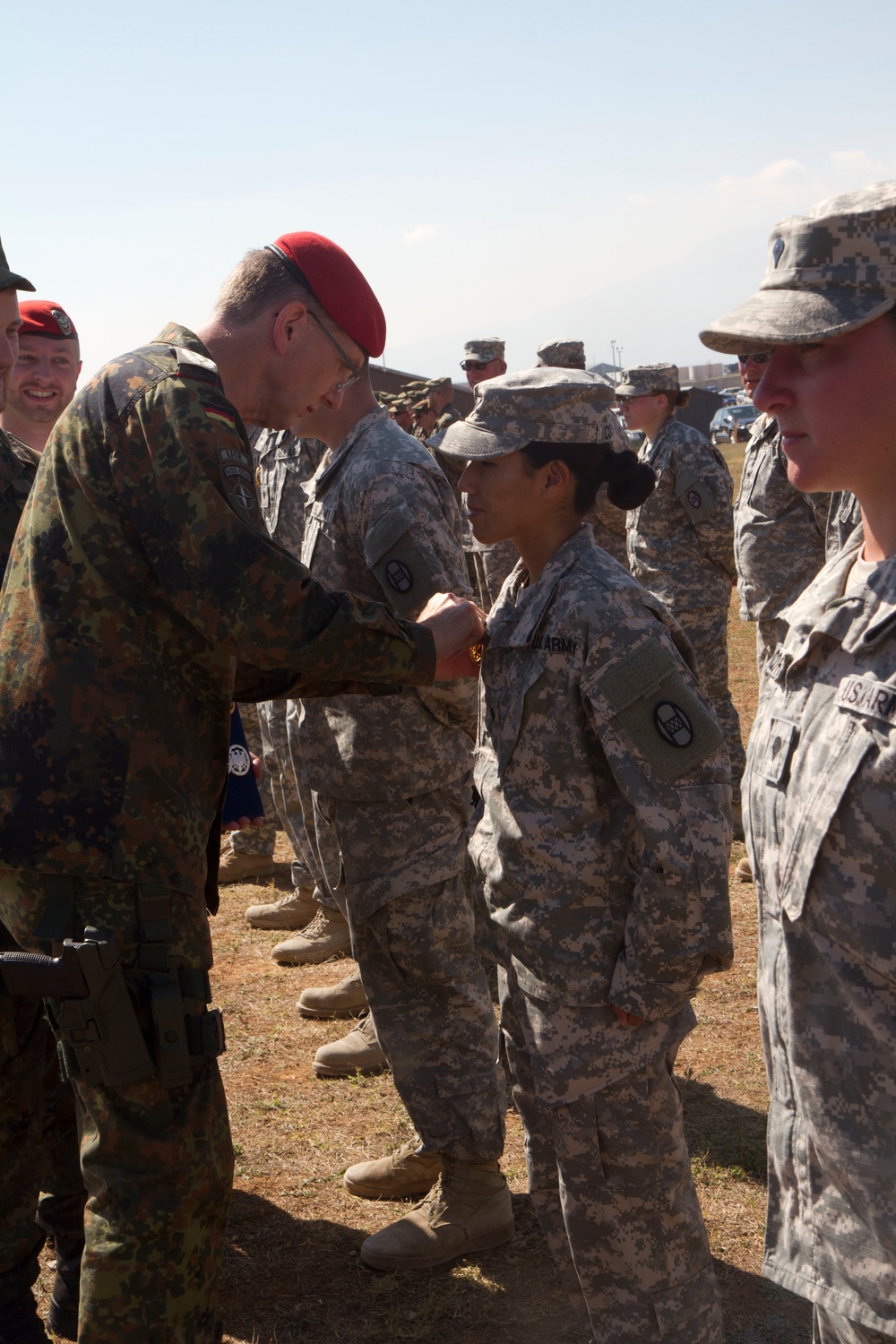 US Soldiers, German armed forces earn multinational badges