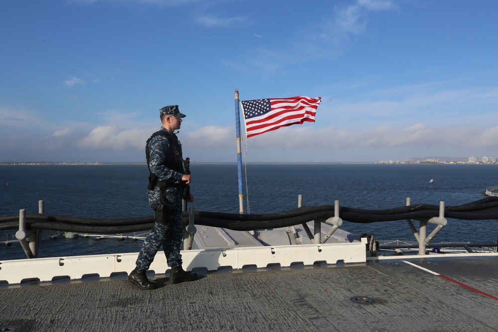 13th MEU Marines are in PMINT condition at sea