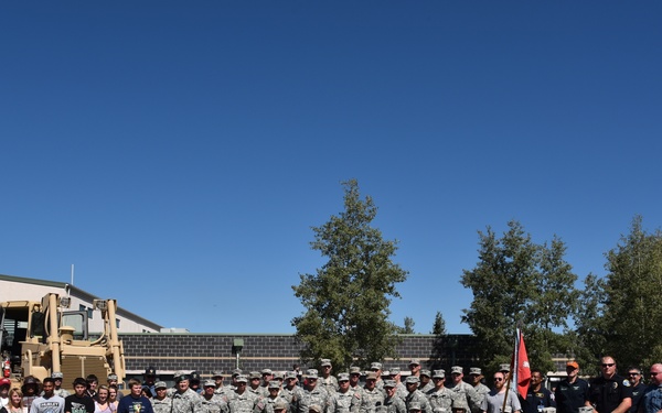 947th Engineer Company opens doors to community