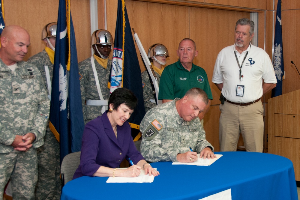 SC Youth Challenge Academy signs new grant with Aiken Tech