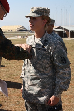 US Soldiers, German armed forces earn multinational badges