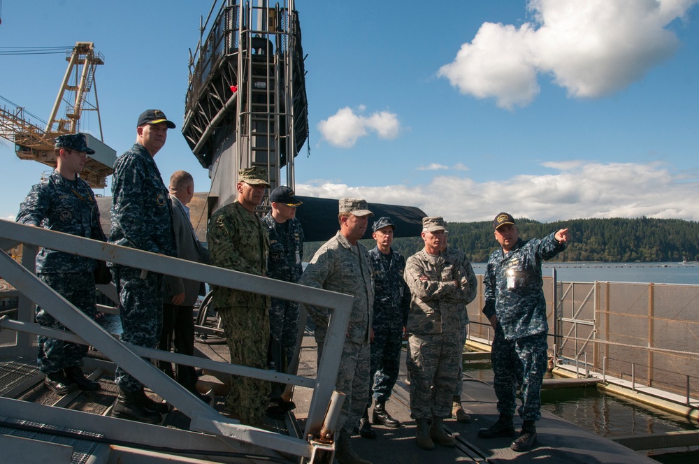 Gen. Selva visits Naval Base Kitsap-Bangor