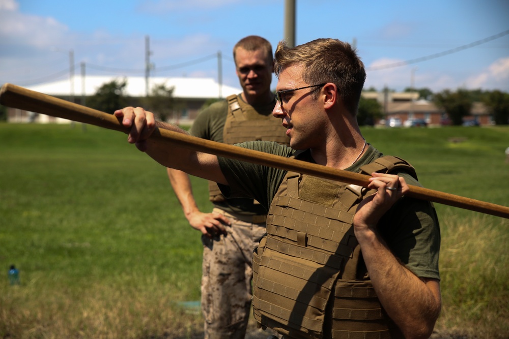 Going Green: 2nd Dental Bn. Integrates USMC Training
