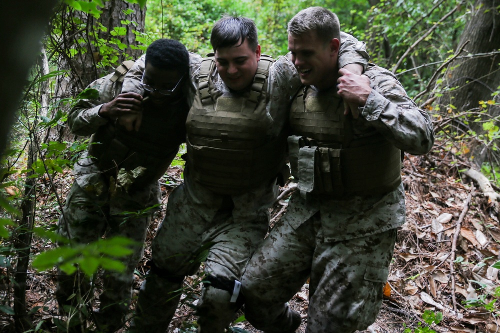 Going Green: 2nd Dental Bn. Integrates USMC Training