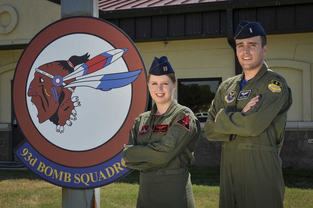 Capt. Amy Watson and 1st Lt. Bryant Curdy