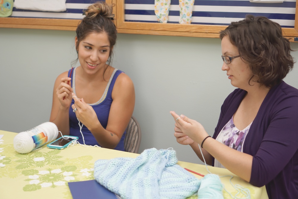 Hooked on helping: NMCRS hosts knitting, crocheting
