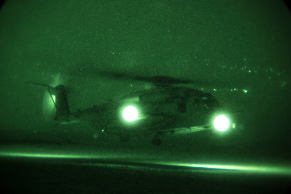 HMH-466 Wolfpack Marines take to the skies