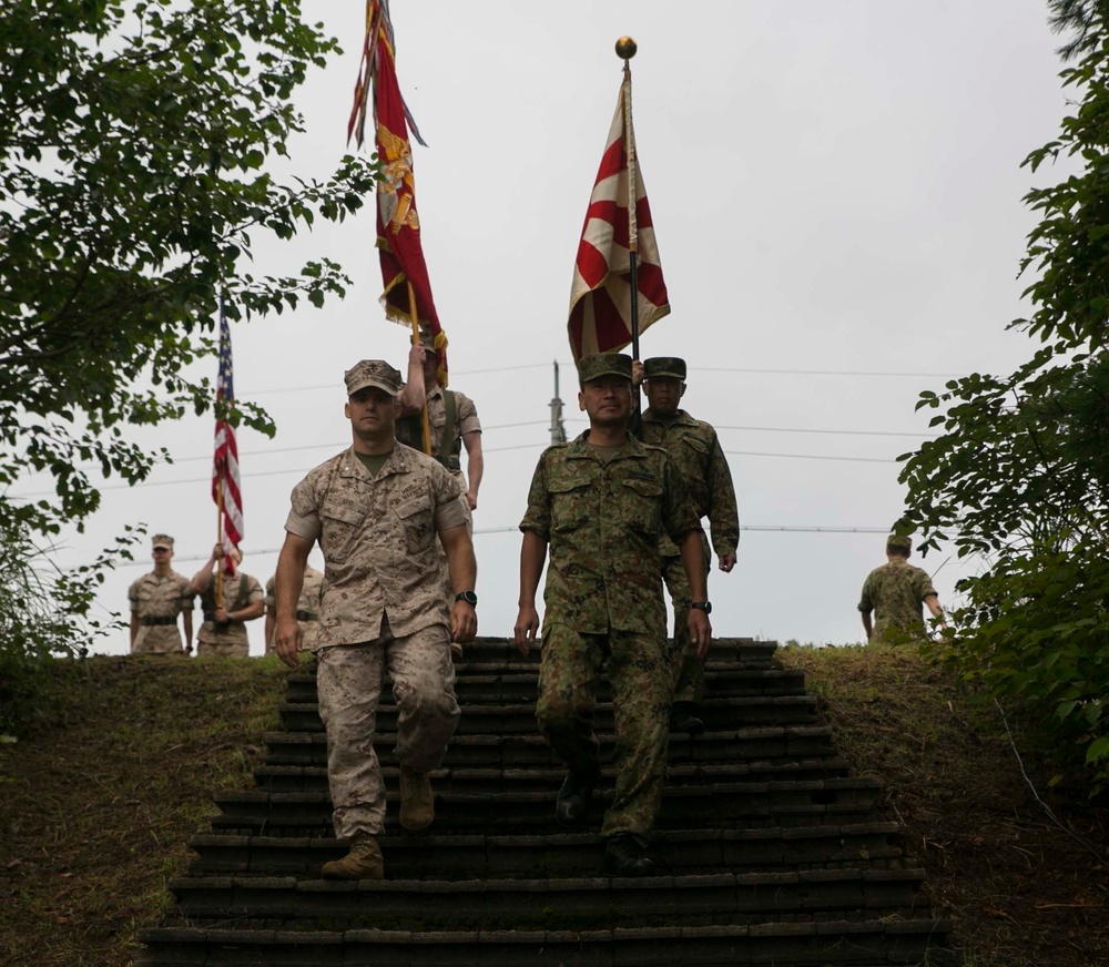 JGSDF, US Marines bid farewell to good friends at closing ceremony for Forest Light 16-1