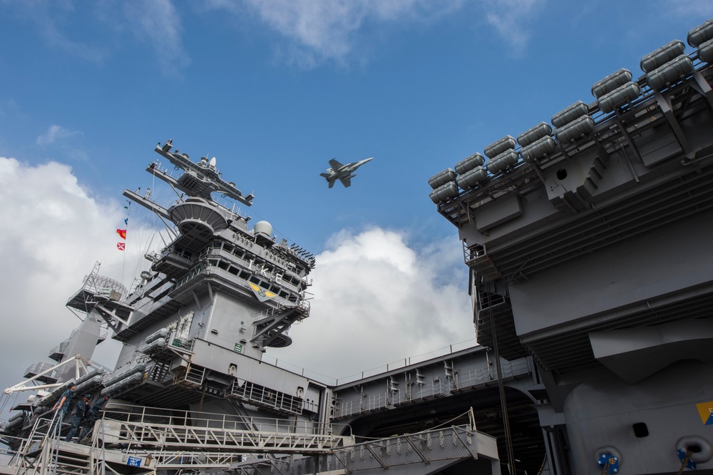 USS Dwight D. Eisenhower operations