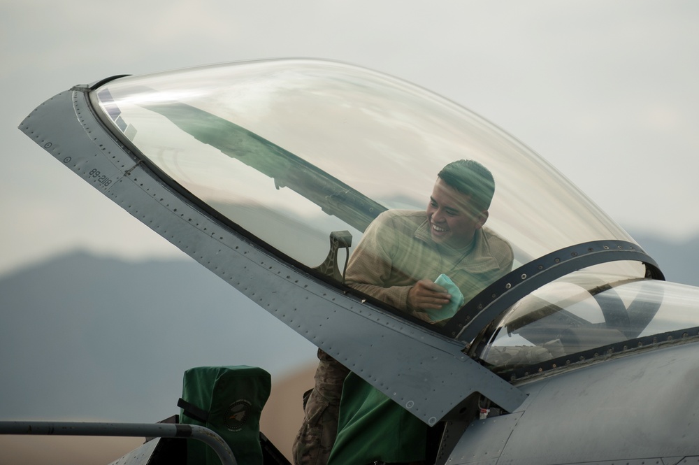 Bagram’s busy flight line