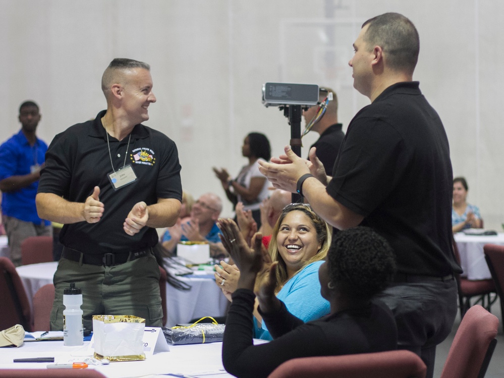 Army Reserve Soldiers, families train together to improve unit family readiness