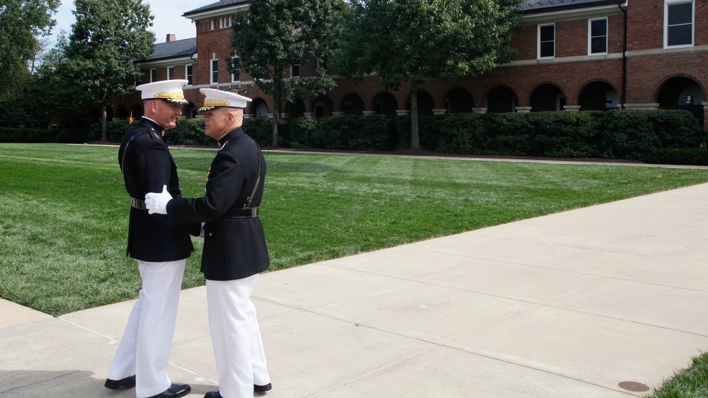 Passage of command: Neller becomes 37th Commandant of the Marine Corps,Dunford set to become Joint Chiefs Chairman