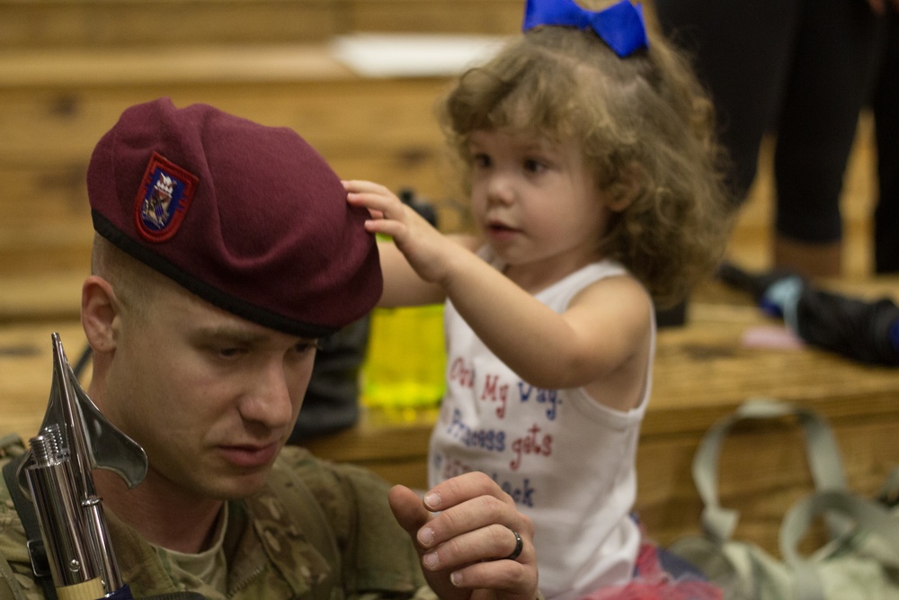 3rd BCT paratroopers redeploy from Operation Inherent Resolve