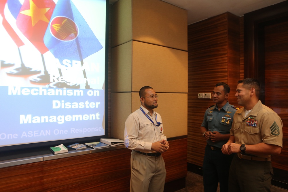 ASEAN Briefs at Gema Bhakti 15
