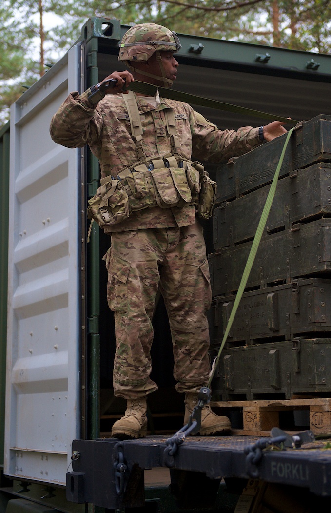 Baltic Push: ‘Sky Soldiers’ and Lithuanians help strengthen alliance through logistics
