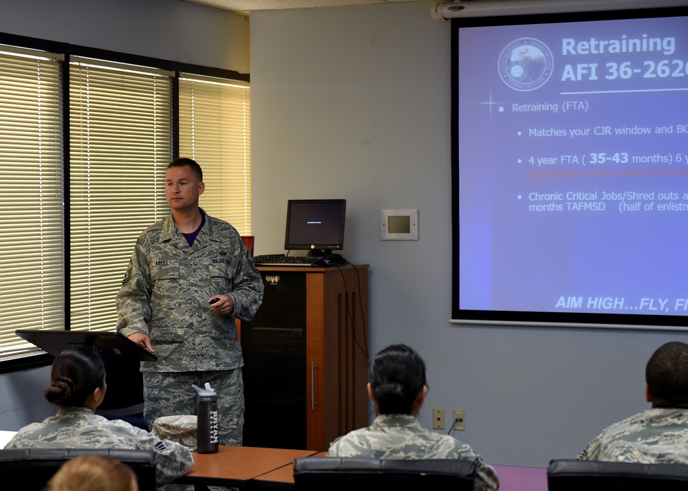 Retraining gives Airmen a new experience