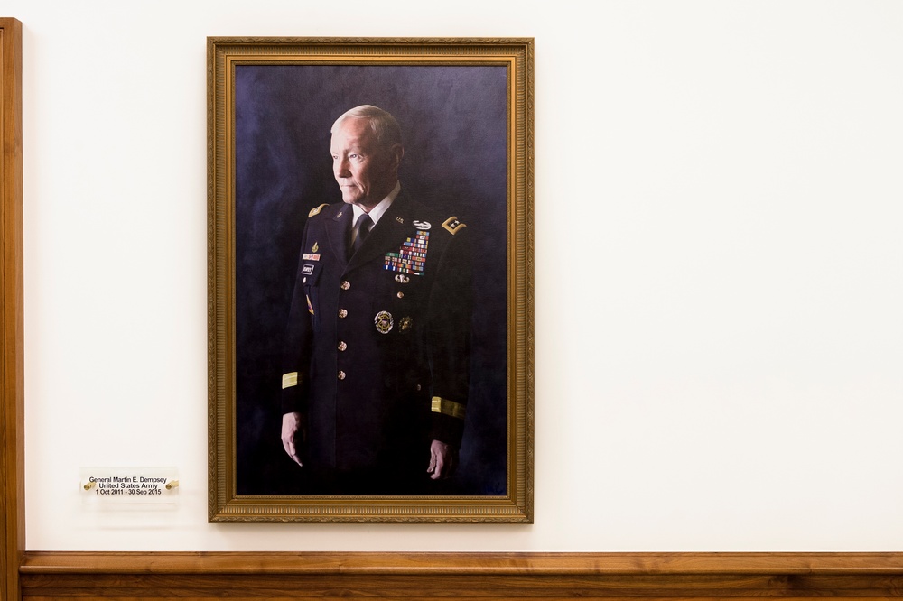 CJCS 18 Legacy Portrait unveiling