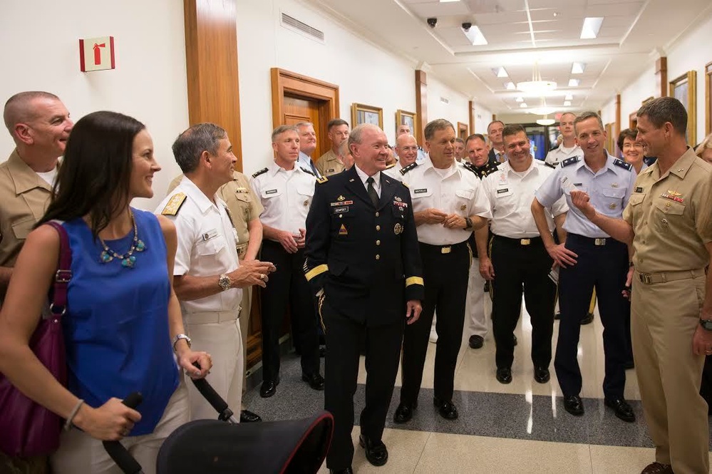 CJCS 18 Legacy Portrait unveiling