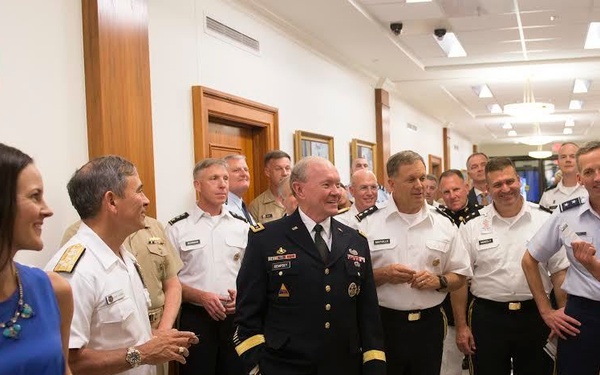 CJCS 18 Legacy Portrait unveiling