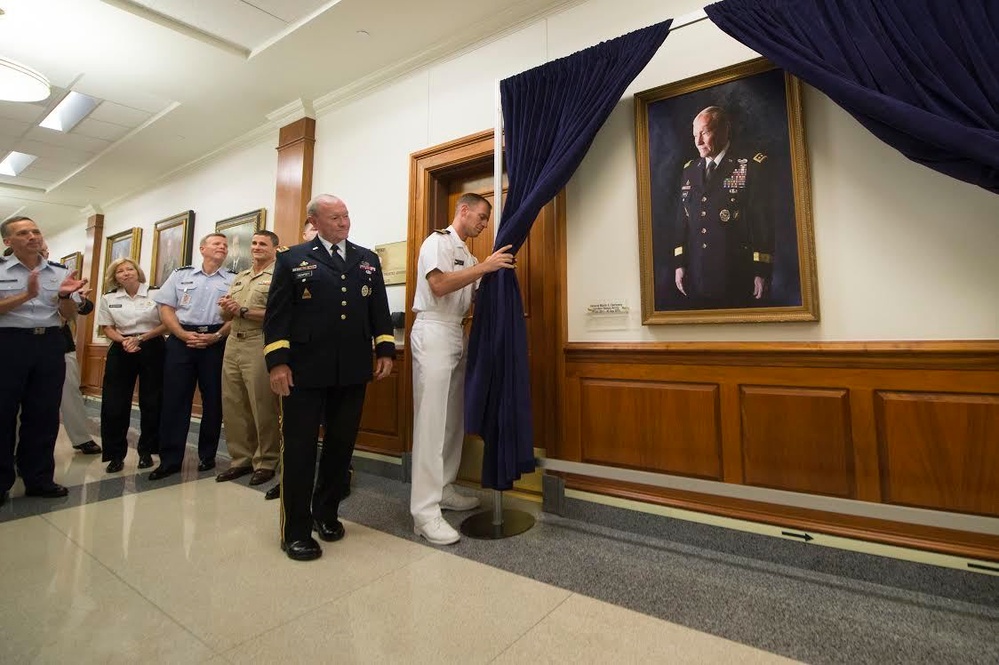 CJCS 18 legacy portrait unveiling